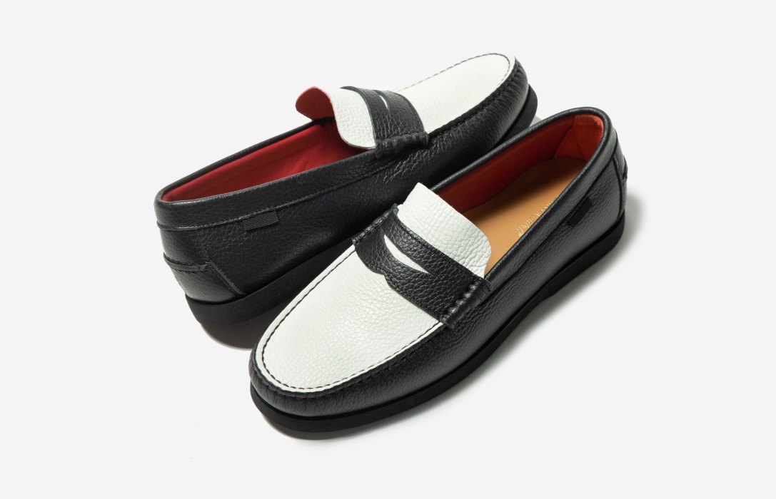 Oliver Cabell Penny Loafer Loafers Herre Svarte | NO917-37