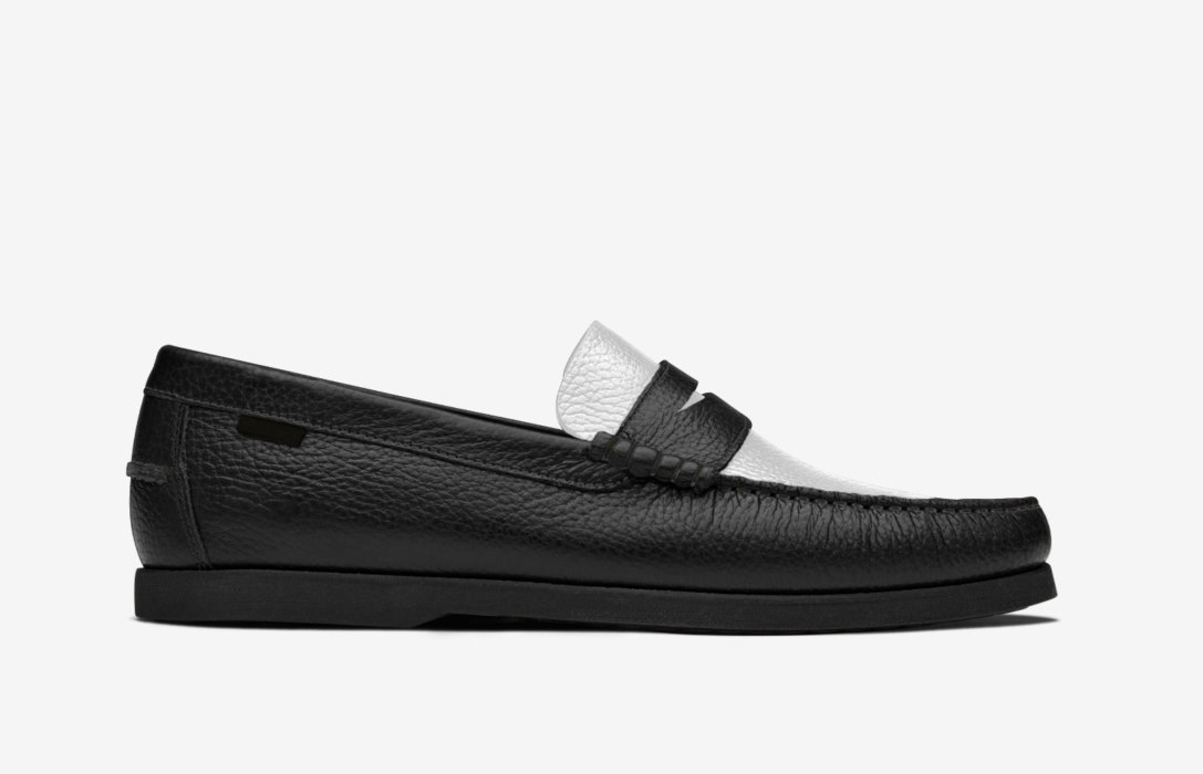 Oliver Cabell Penny Loafer Loafers Herre Svarte | NO917-37