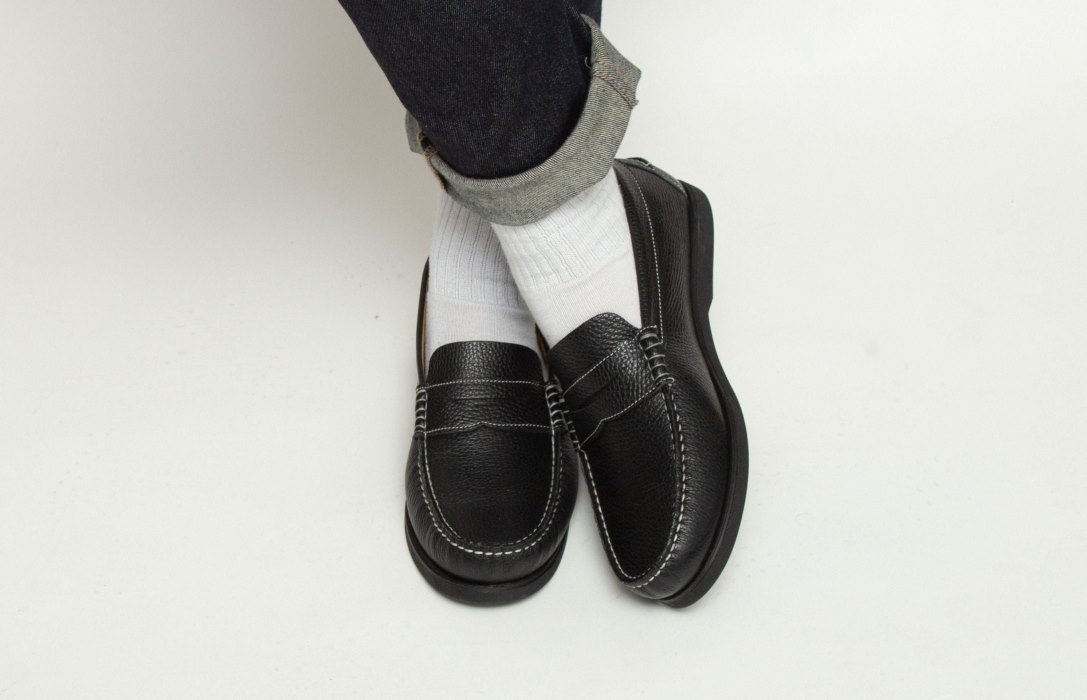 Oliver Cabell Penny Loafer Støvler Herre Svarte | NO756-10