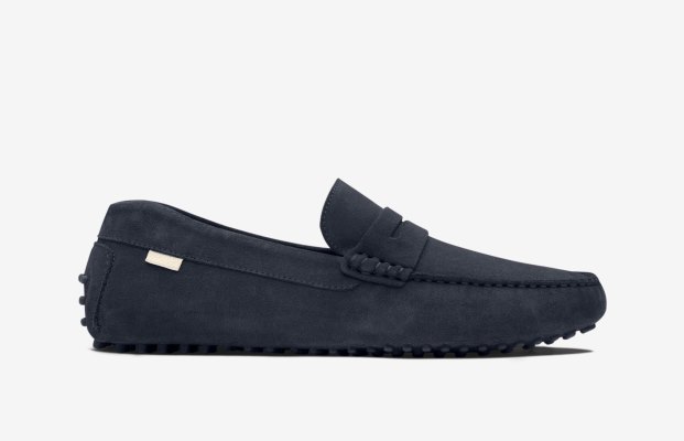 Oliver Cabell Driver Flats Dame Marineblå | NO490-31