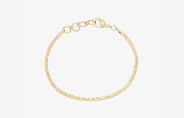 Oliver Cabell Herringbone Armbånd Dame Gull | NO695-07