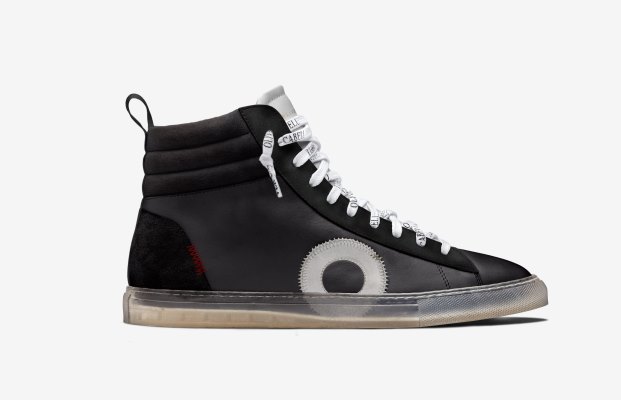 Oliver Cabell Jabbar High High Top Sneakers Herre Mørke Grå | NO641-85