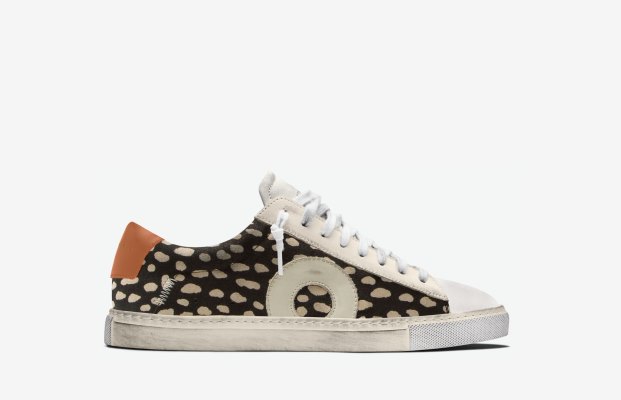 Oliver Cabell Low 1 Low Top Sneakers Dame Leopard | NO365-25