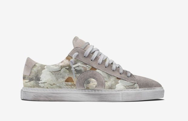 Oliver Cabell Low 1 Low Top Sneakers Dame Blomster | NO891-16