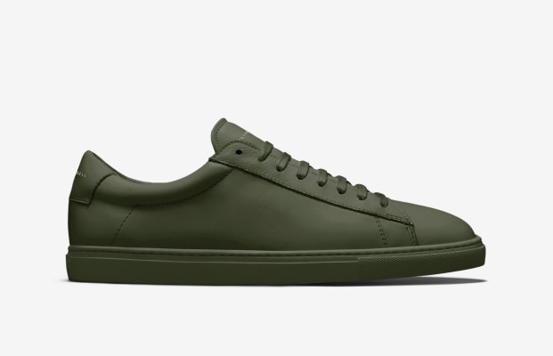 Oliver Cabell Low 1 Low Top Sneakers Herre Mørke Olivengrønne | NO721-29