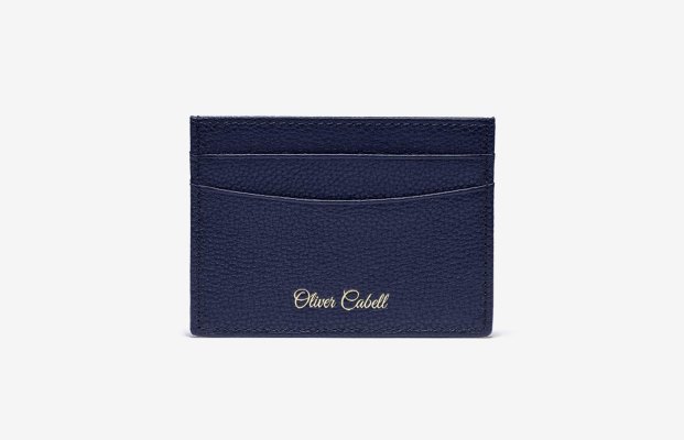 Oliver Cabell OC Lær Card Holder Accessories Dame Marineblå | NO247-04