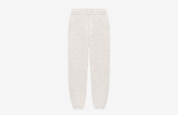 Oliver Cabell Studio Sweatpant Herre Pisket Krem | NO505-15